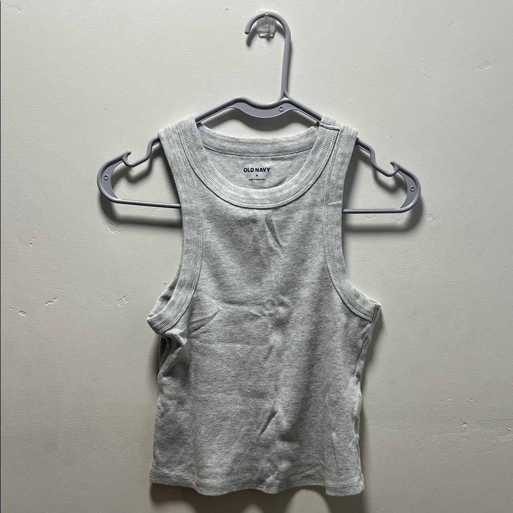 NWOT Old Navy Light Gray Women's Tank Top Size M